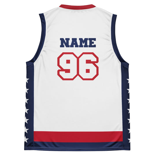 FOX News Logo Personalized Sports Basketball Jersey