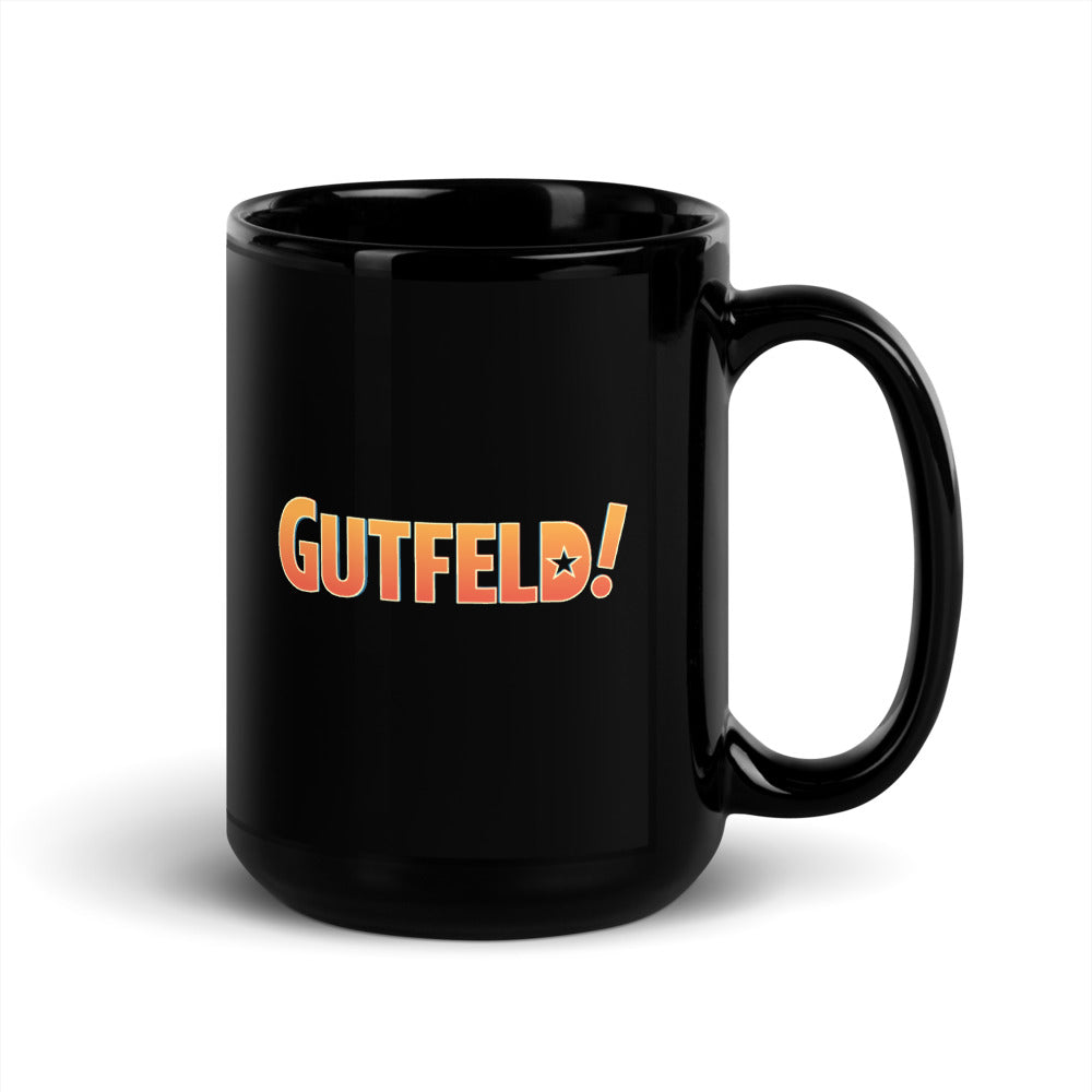 Gutfeld! Great With Beverages Black Mug