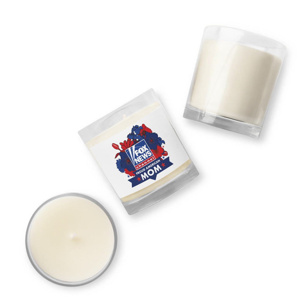 FOX News 2025 Proud American Mom Glass Soy Wax Candle