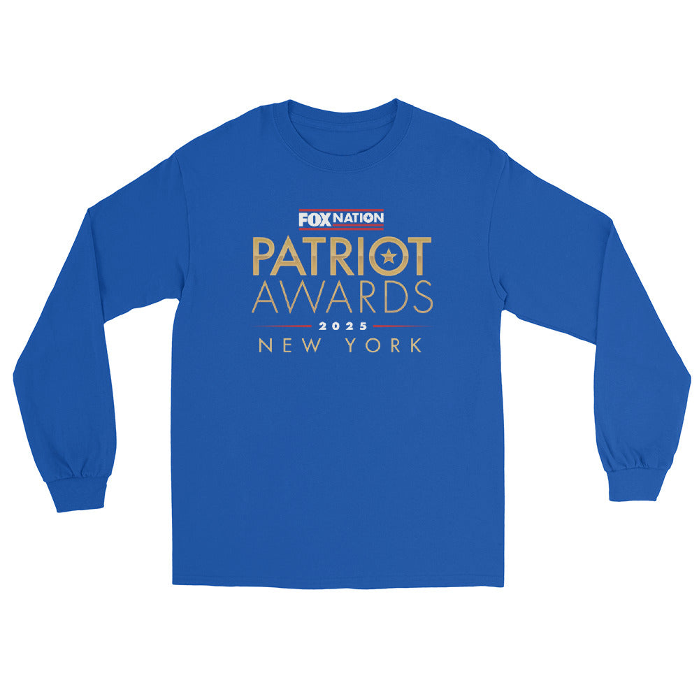 FOX News Patriot Awards 2025 Long Sleeve T-Shirt Royal