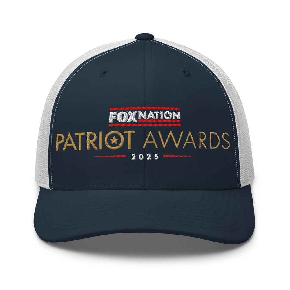 FOX News Patriot Awards 2025 Trucker Hat Navy/ White