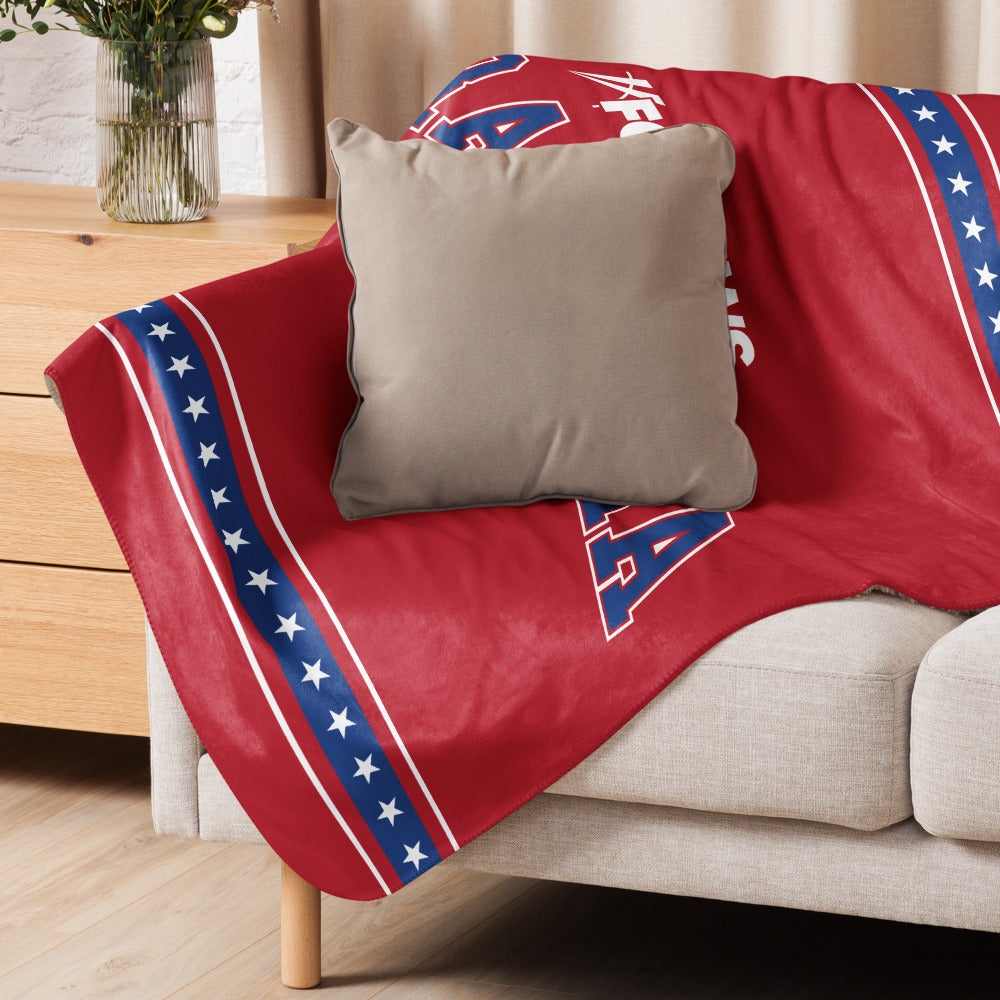 FOX News Grandma Sherpa Blanket