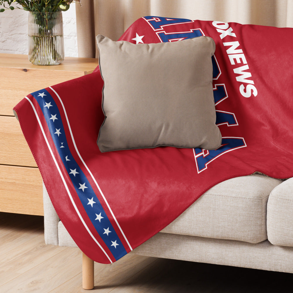 FOX News Grandma Sherpa Blanket