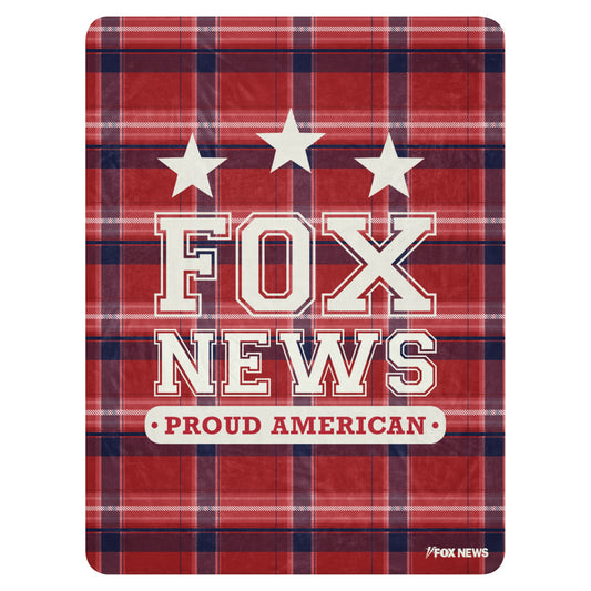 Fox News Proud American Blanket 60 in x 80 in