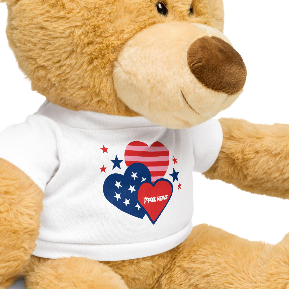 FOX News Hearts Teddy Bear