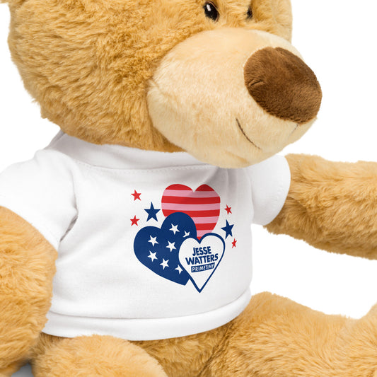 Jesse Watters Hearts Primetime Teddy Bear