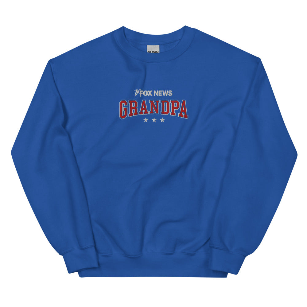 Fox News Grandpa Sweatshirt Royal