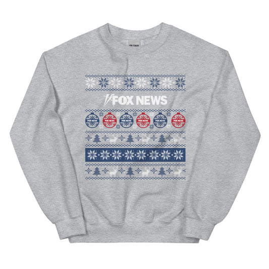 FOX News Holiday Unisex Crewneck Sweatshirt