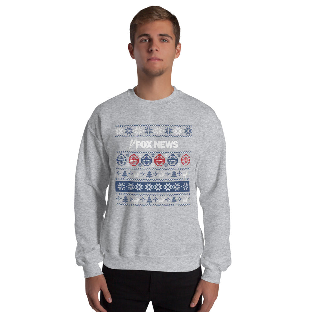 FOX News Holiday Unisex Crewneck Sweatshirt