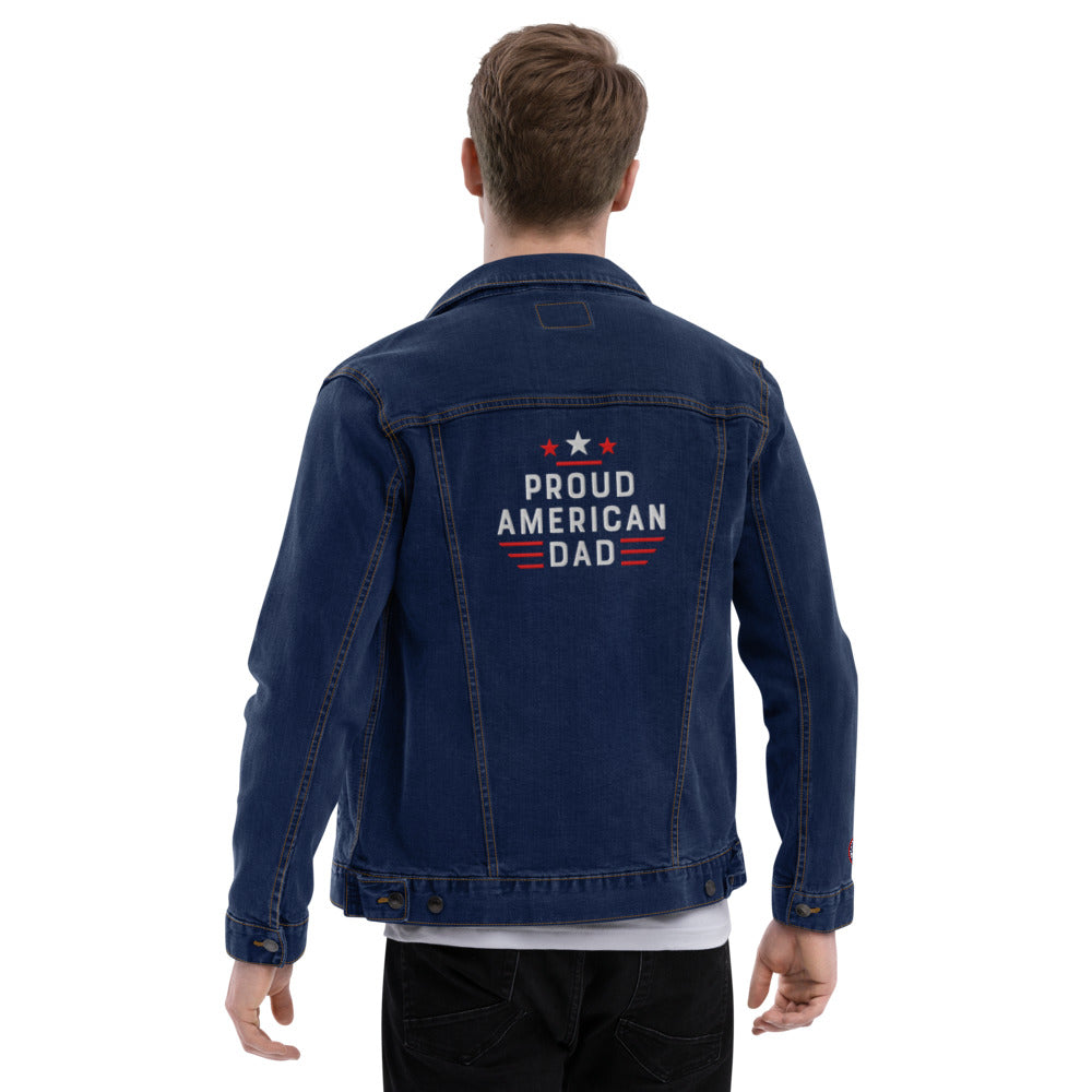 FOX News Proud American Dad Denim Jacket