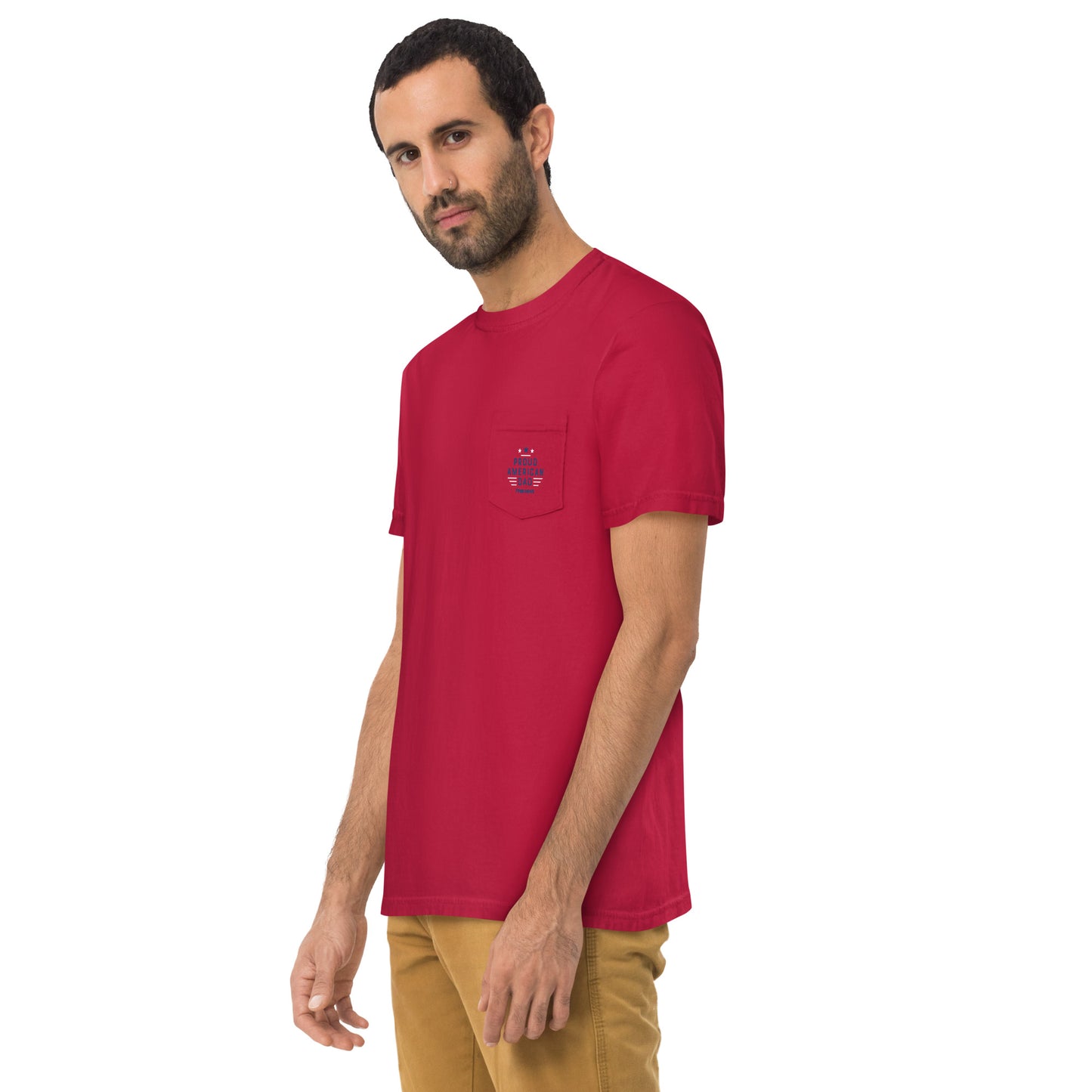 FOX News Proud American Dad Pocket T-Shirt