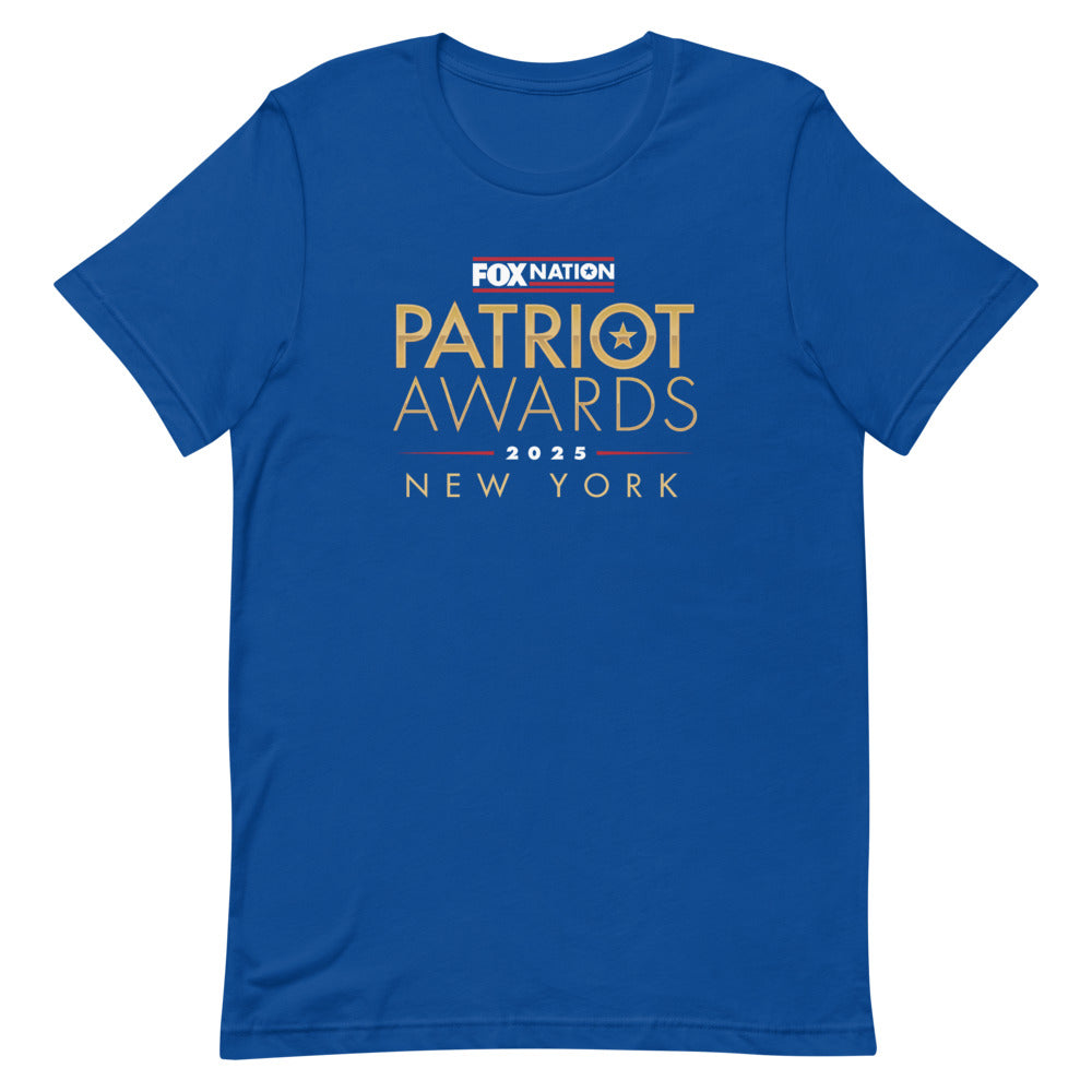 Fox News Patriot Awards 2025 T-Shirt True Royal