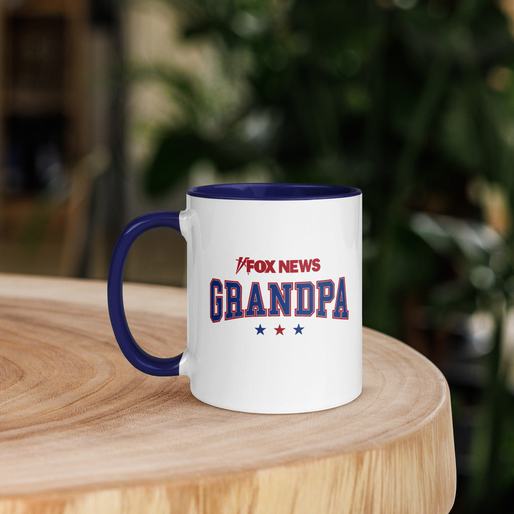 Fox News Grandpa Two-Tone Mug