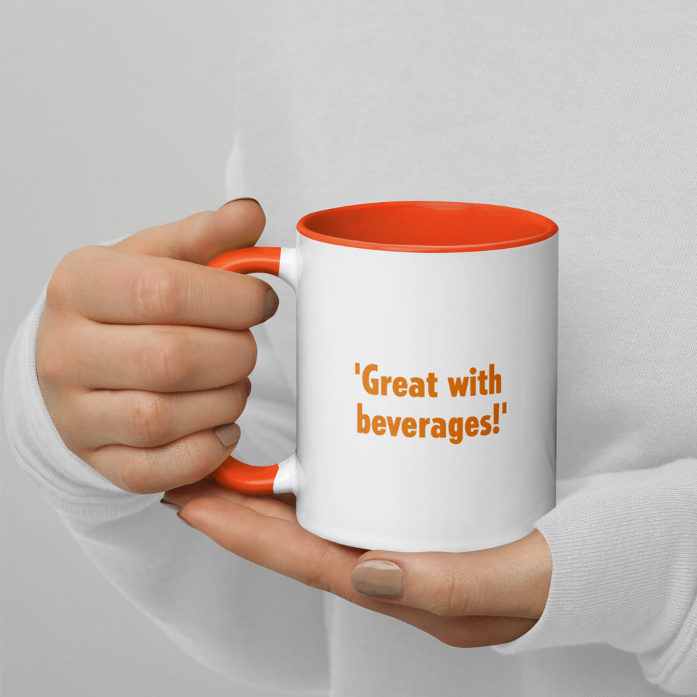 Gutfeld! Great With Beverages! Two-Tone Mug