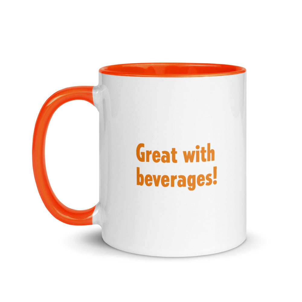 Gutfeld! Great With Beverages! Two-Tone Mug