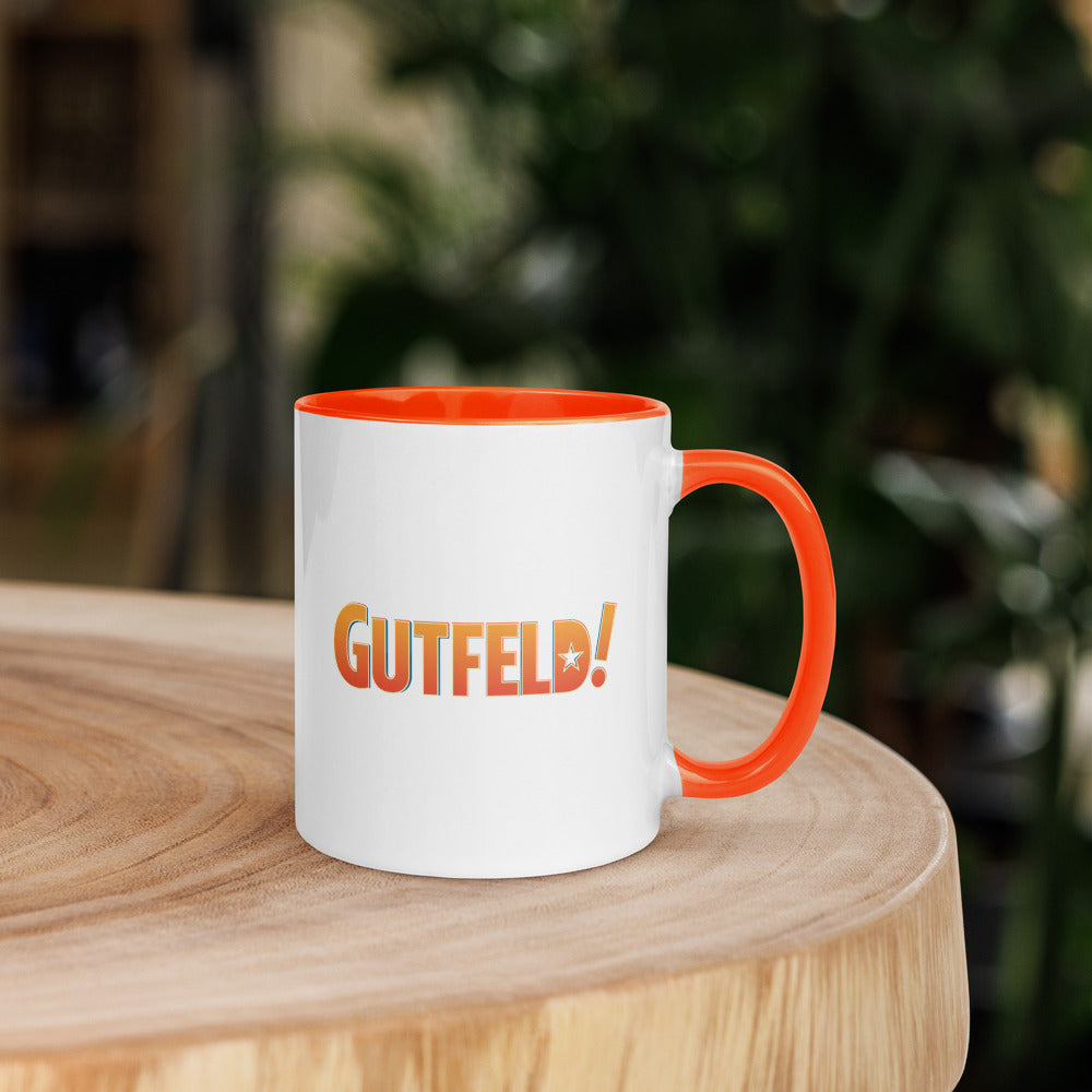 Gutfeld! I'm Greg Gutfeld and I love you, America Two-Tone Mug