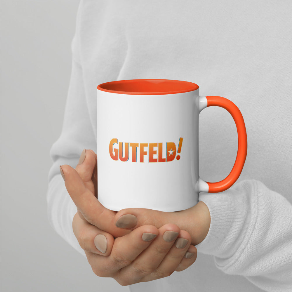 Gutfeld! Great With Beverages! Two-Tone Mug