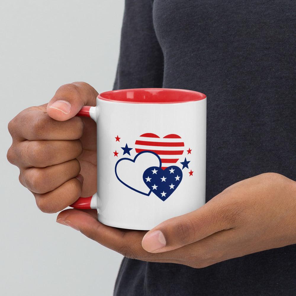 FOX News Hearts Two-tone Mug