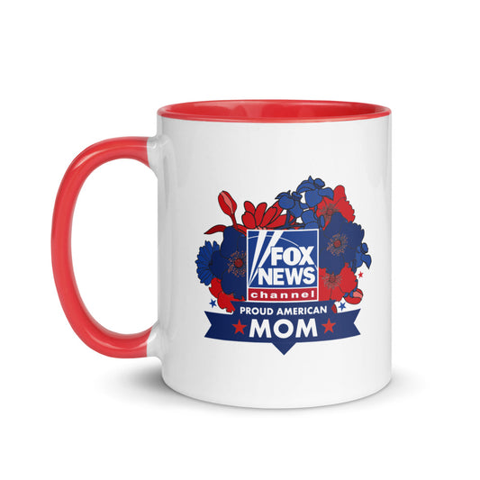 FOX News Proud American Mom Two-Tone Mug