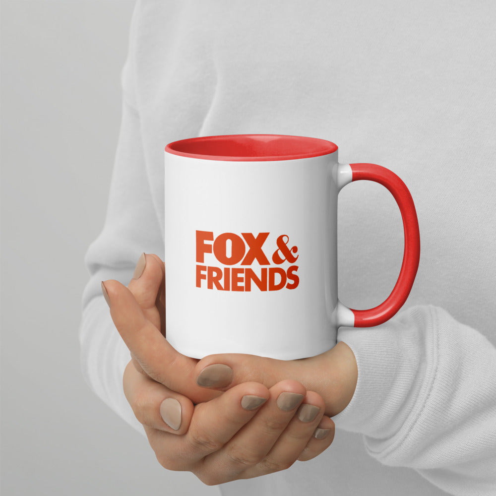 FOX & Friends Hearts Two-tone Mug