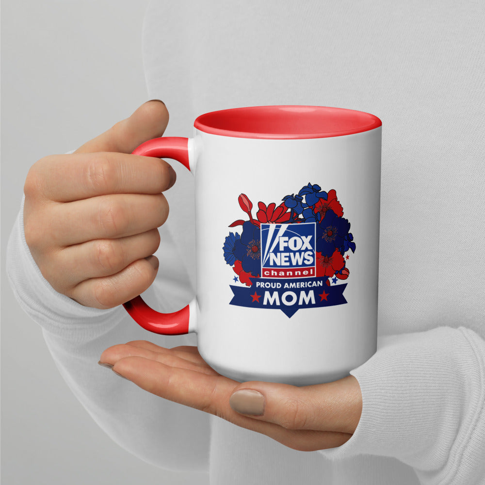 FOX News Proud American Mom Two-Tone Mug