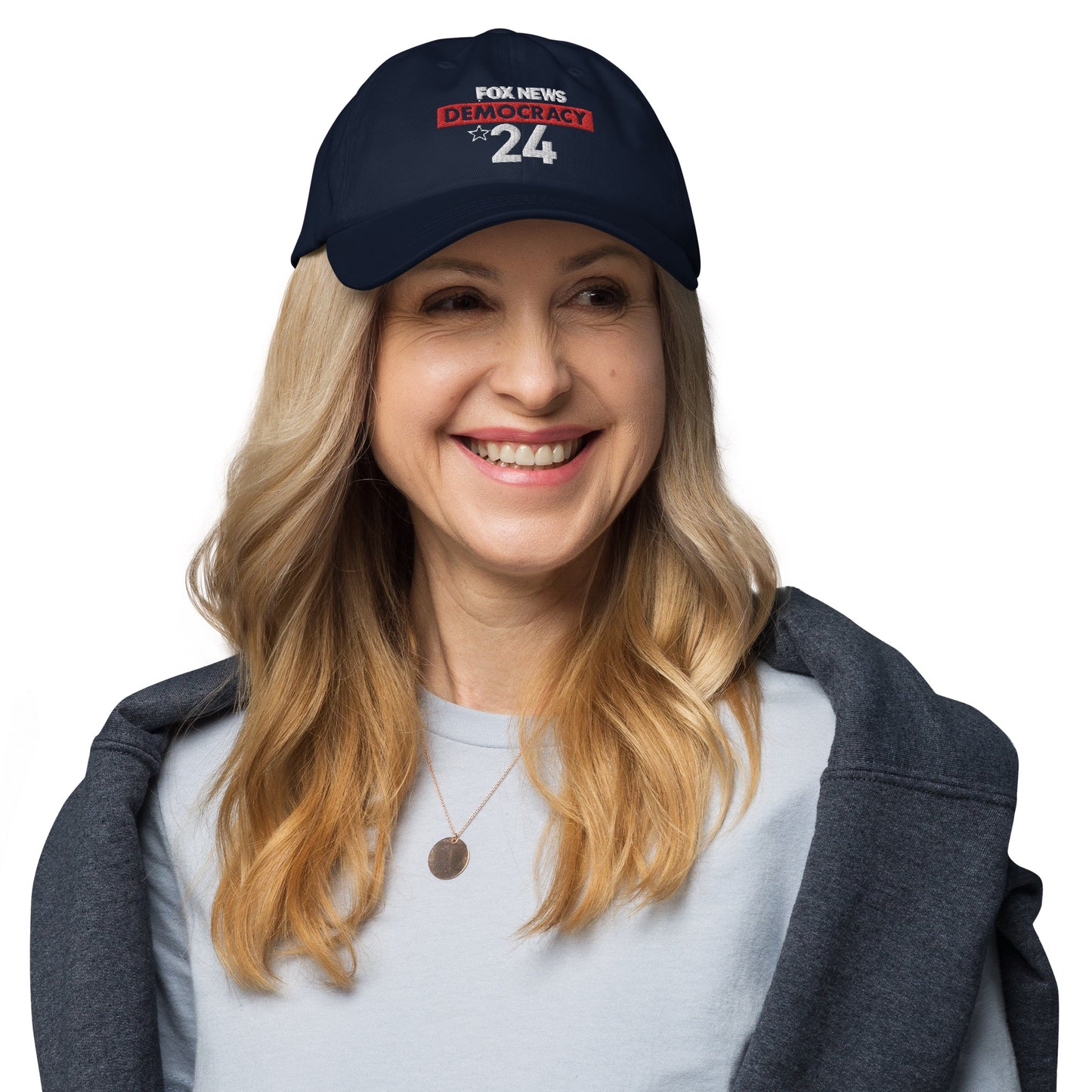 FOX Democracy 2024 Embroidered Dad Hat