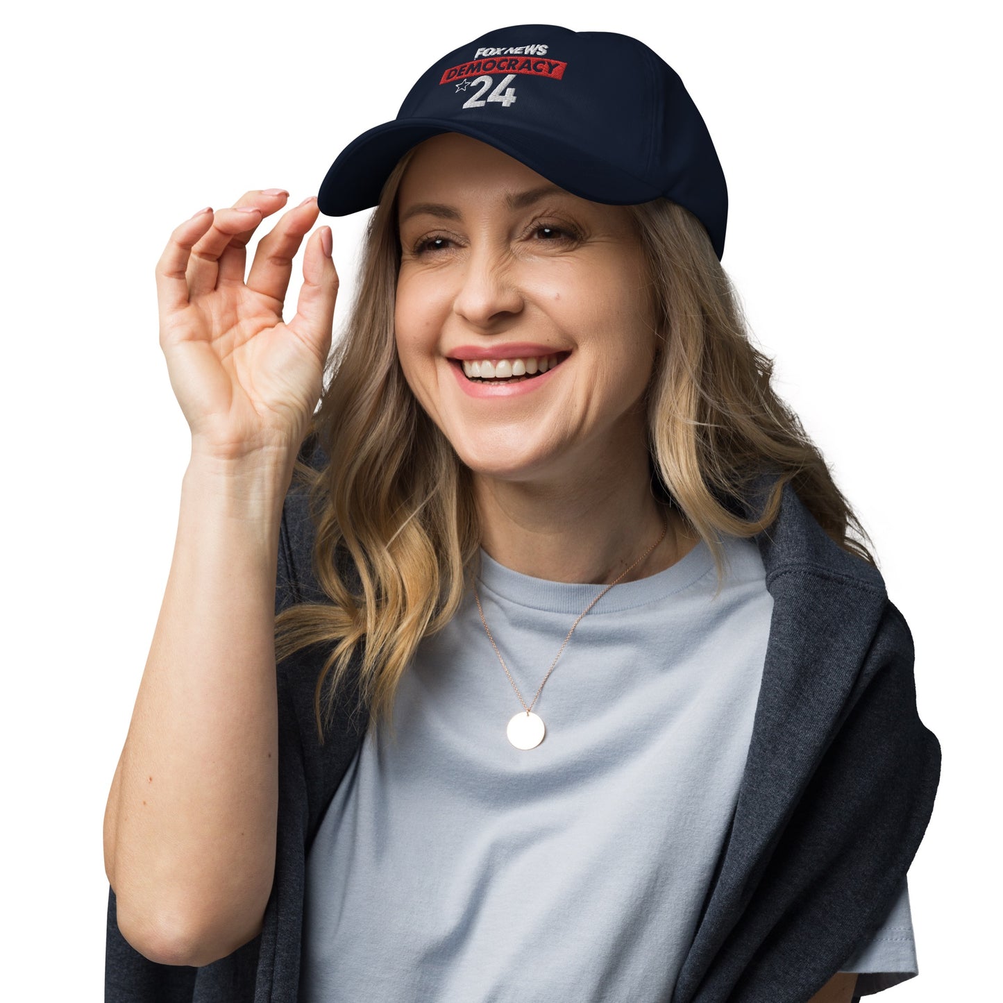 FOX Democracy 2024 Embroidered Dad Hat