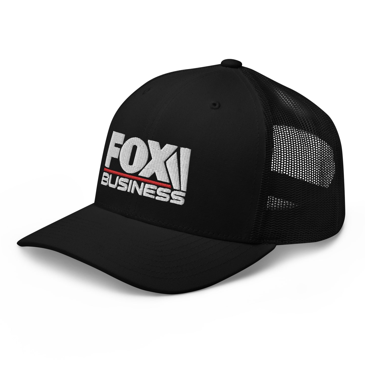 FOX Business Logo Embroidered Retro Trucker Hat