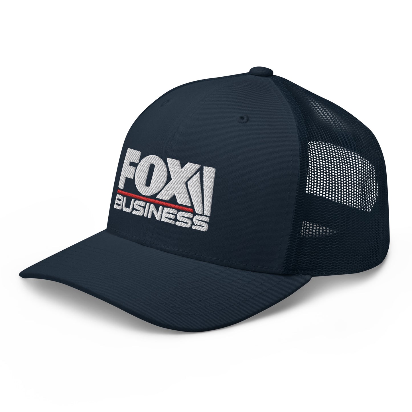 FOX Business Logo Embroidered Retro Trucker Hat