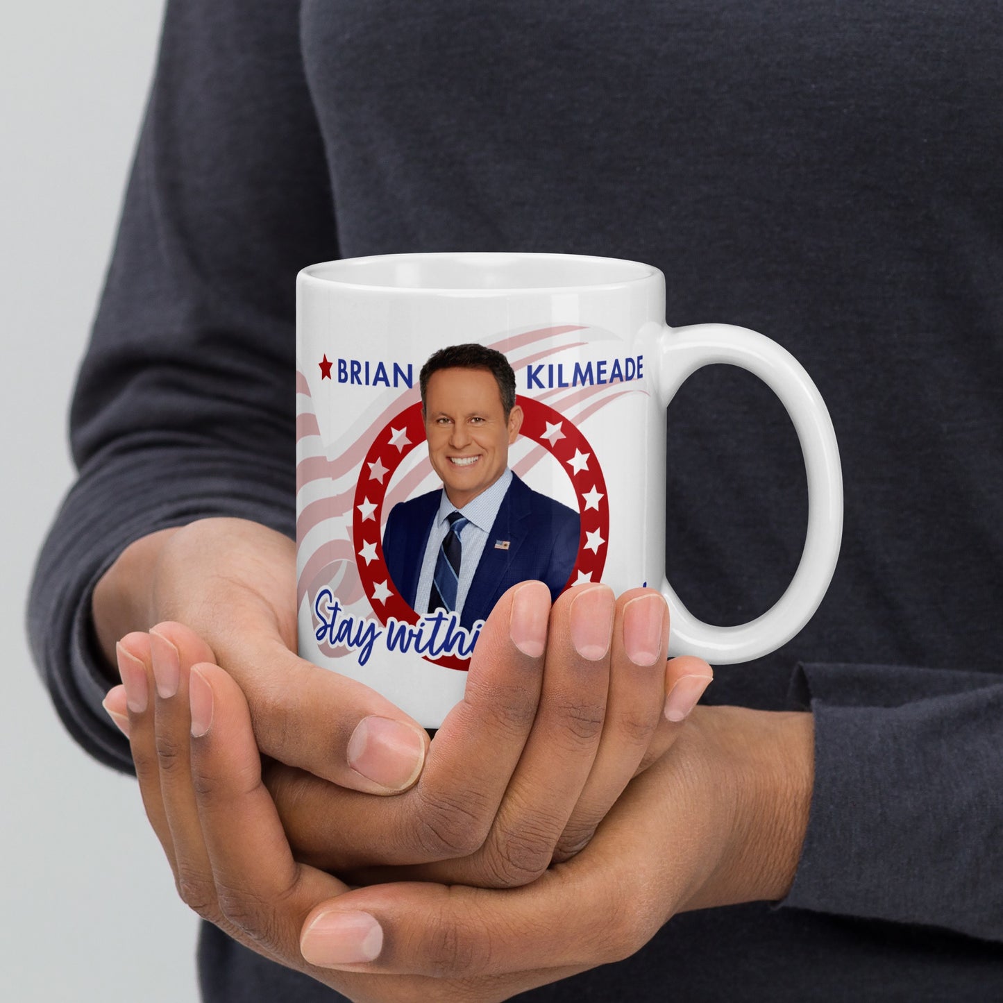 FOX One Nation with Brian Kilmeade White Mug
