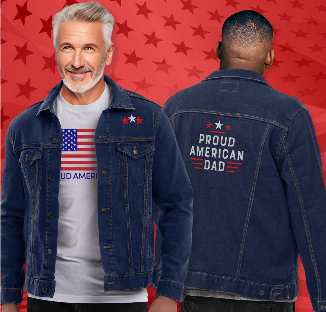 <p>PROUD AMERICAN DAD</p>