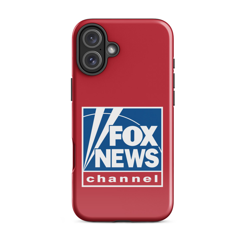 Fox News Logo Red Tough Phone Case - iPhone