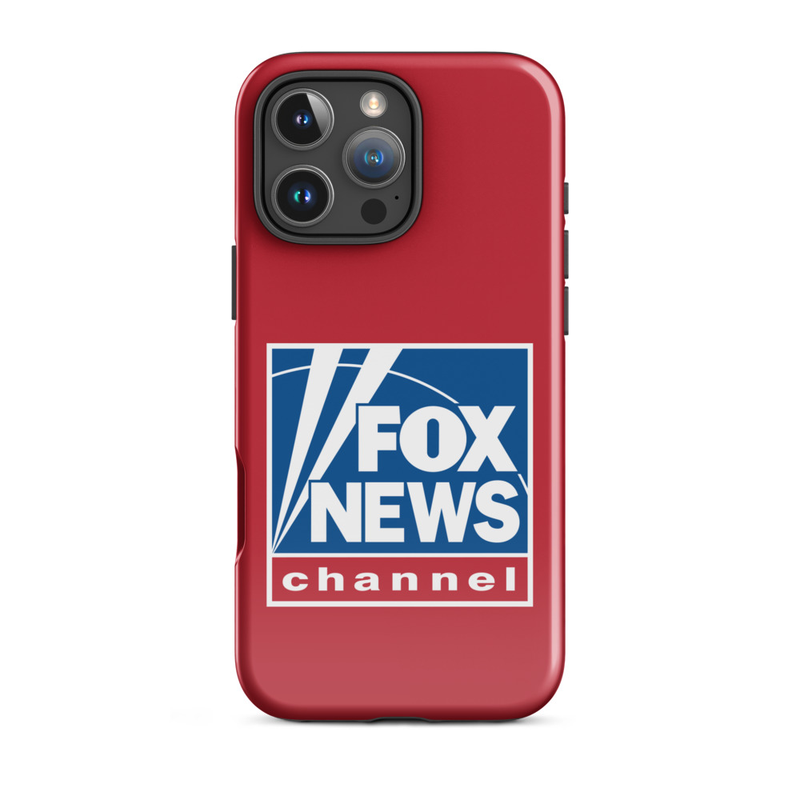 Fox News Logo Red Tough Phone Case - iPhone