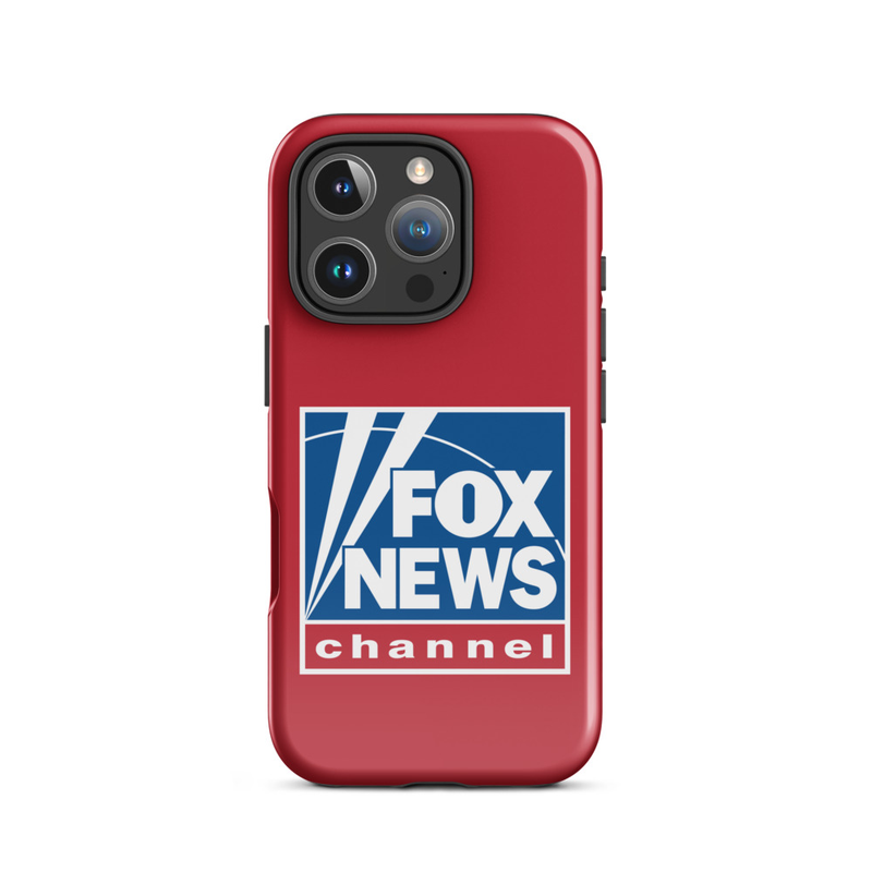 Fox News Logo Red Tough Phone Case - iPhone