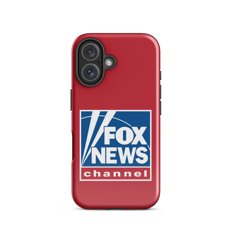 Fox News Logo Red Tough Phone Case - iPhone