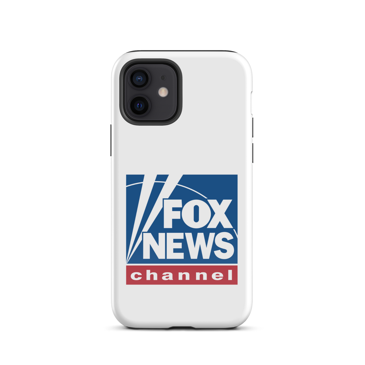 Fox News Logo White Tough Phone Case - iPhone