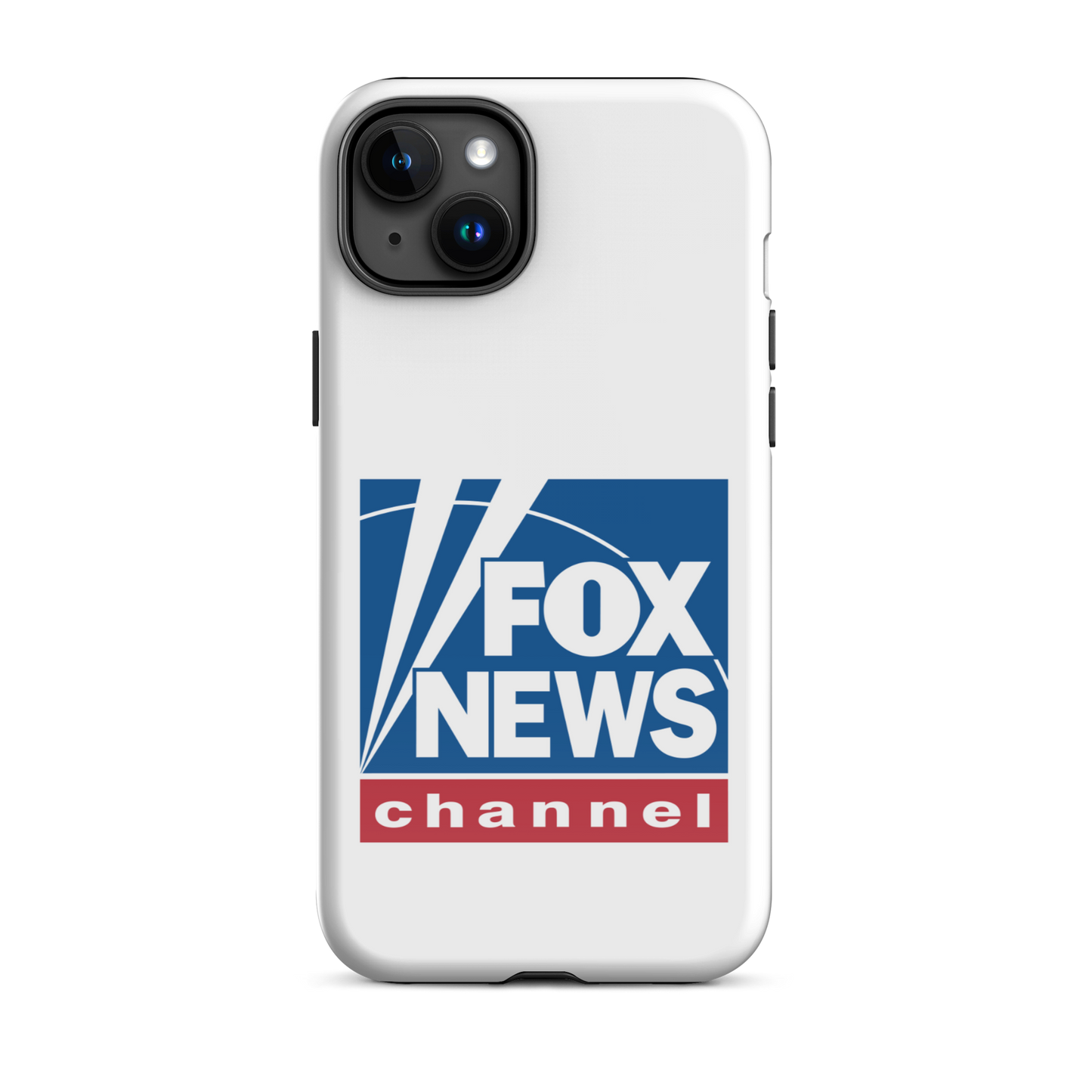 Fox News Logo White Tough Phone Case - iPhone