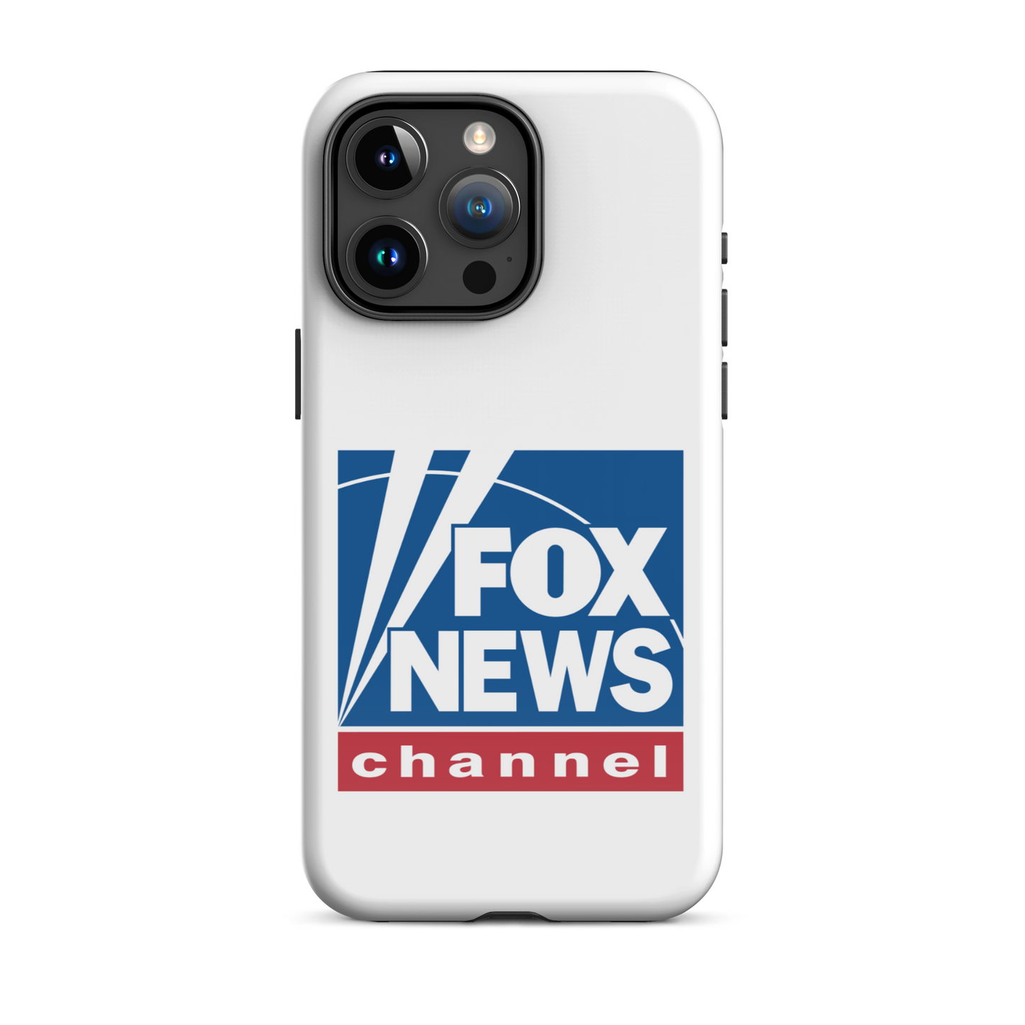 Fox News Logo White Tough Phone Case - iPhone