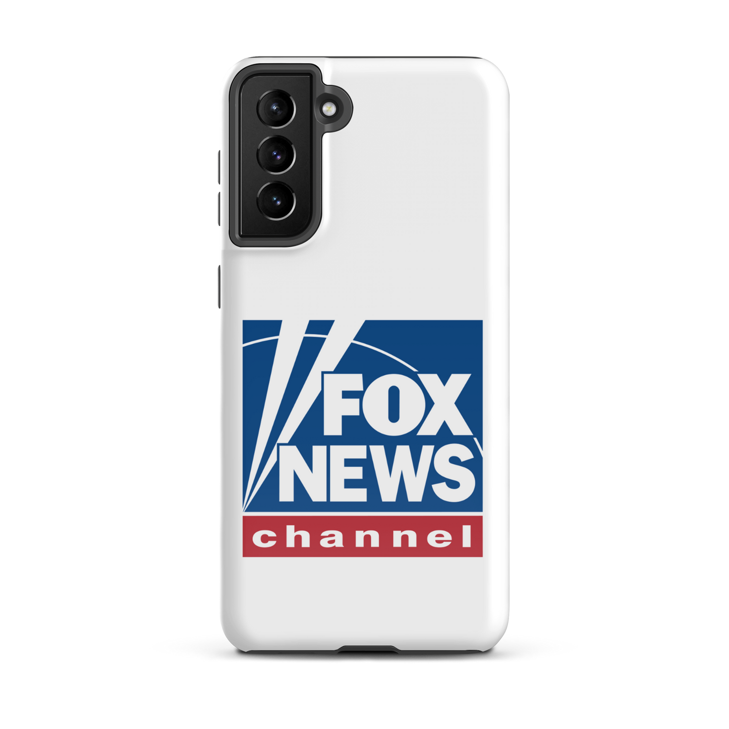 Fox News Logo White Tough Phone Case - Samsung