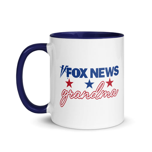 FOX News Grandma Personalized Two-tone Mug