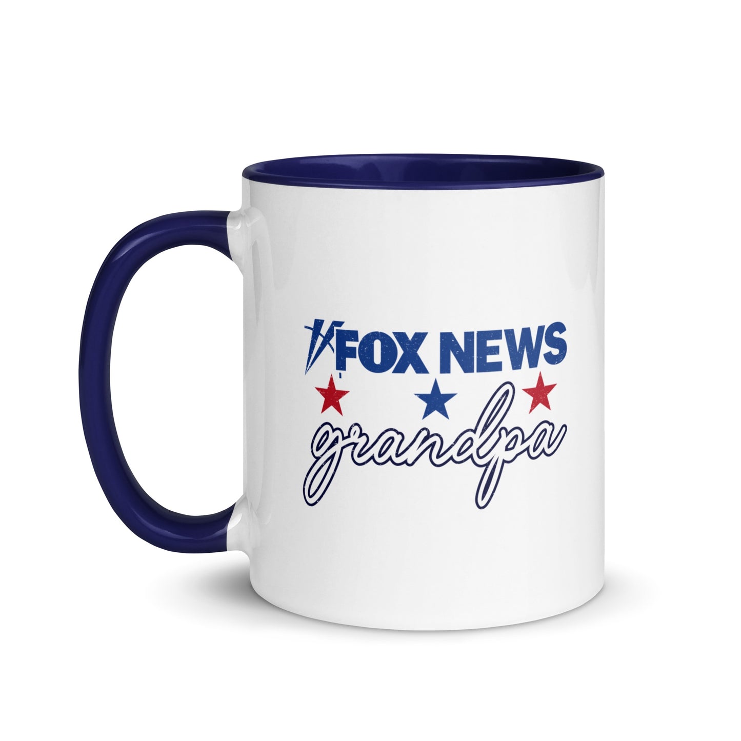 FOX News Grandpa Personalized Two-tone Mug