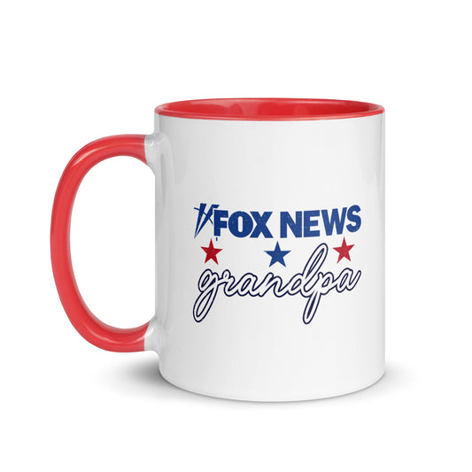 FOX News Grandpa Personalized Two-tone Mug