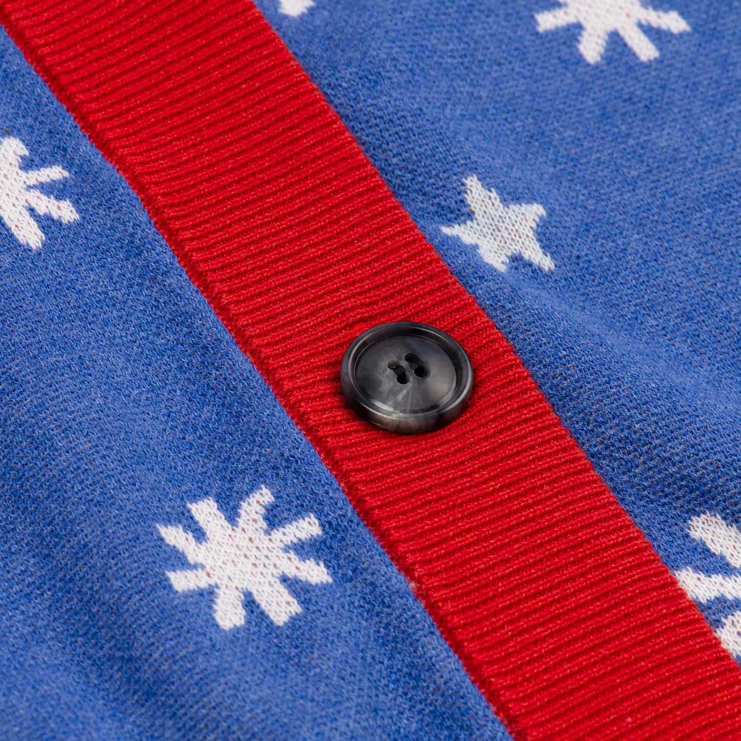 FOX News Holiday Snowflakes Knitted Cardigan