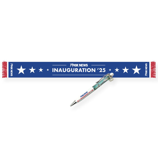 FOX News Inauguration 2025 Bundle - Scarf & Pen