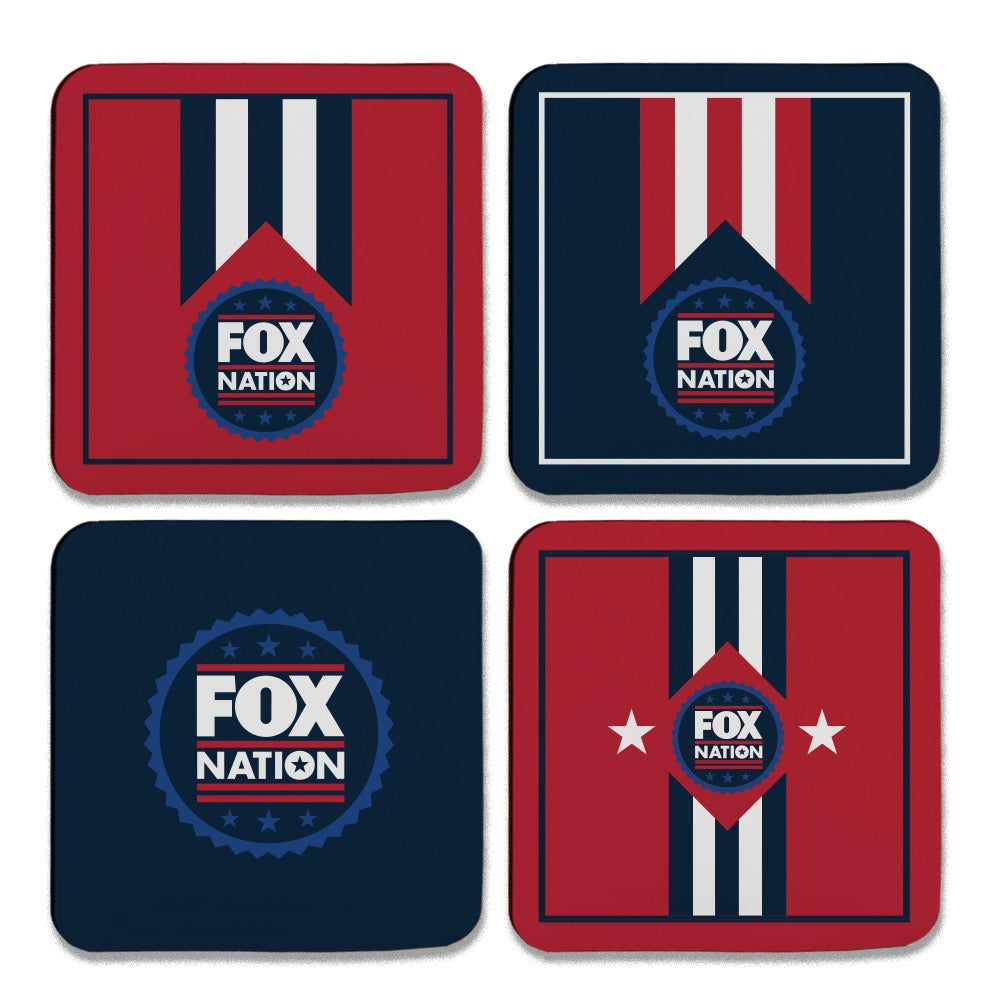 FOX Nation Logo Coaster Set