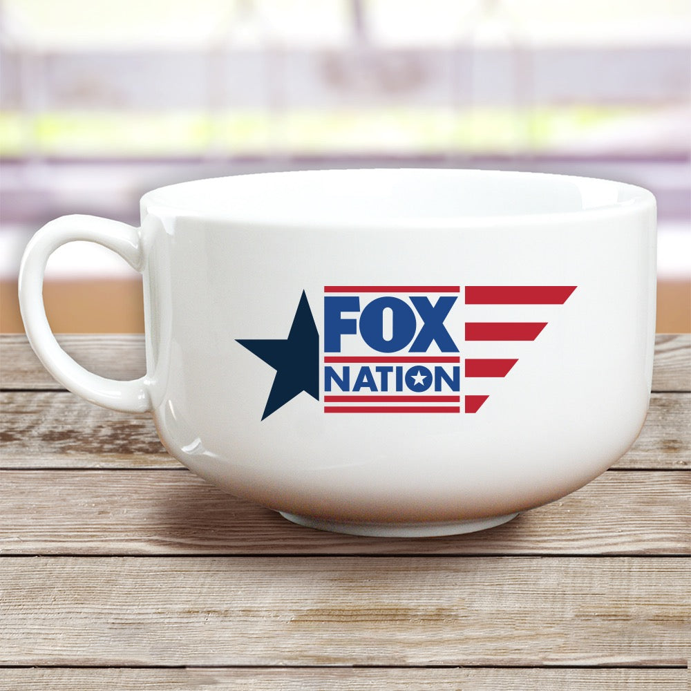 FOX Nation Logo Ice Cream Bowl