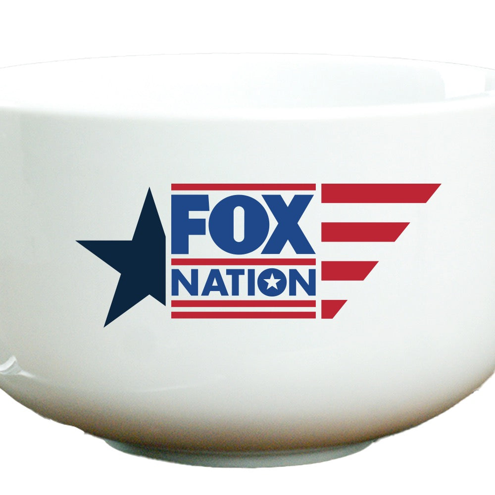 Fox Nation Logo Ice Cream Bowl