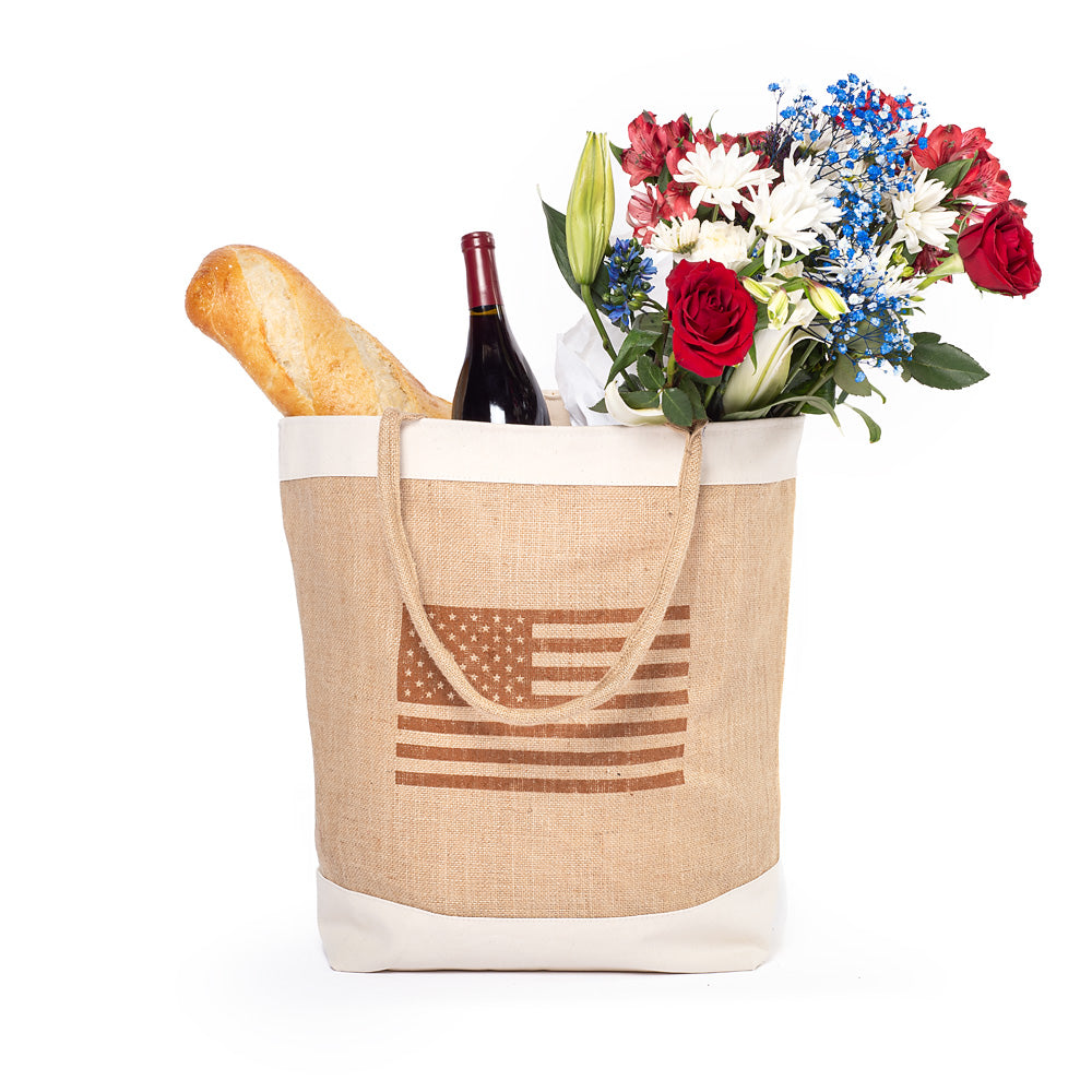 FOX News Jute Tote Bag