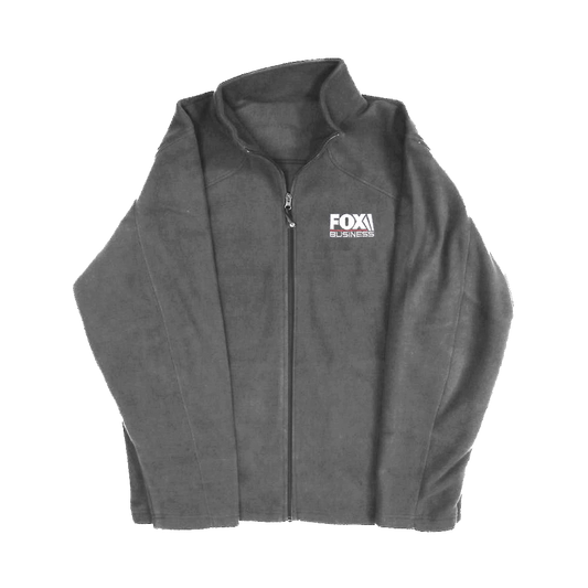 Fox Business Women?s Charcoal Fleece Jacket-XX-Large Charcoal