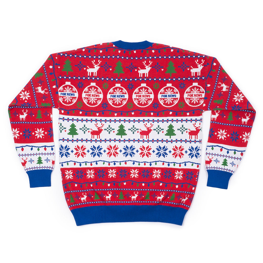 FOX News 2024 Knit Holiday Sweater